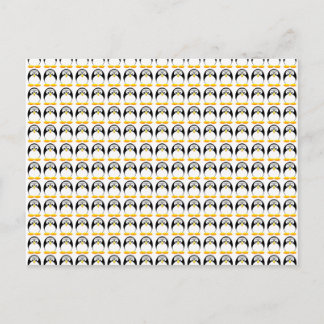 Postal Pequeños pingüinos