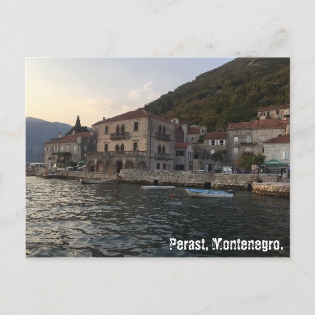 Postal perast (Anverso)
