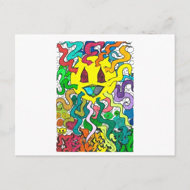 Postal Percentum Sun - Percentum Designs (Anverso)