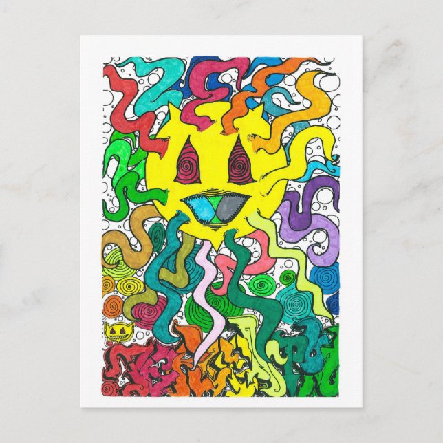 Postal Percentum Sun - Percentum Designs Postcard (Anverso)