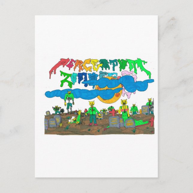 Postal Percentum_Zombies (Anverso)