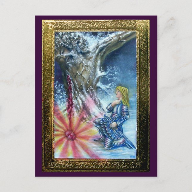 POSTAL PERCEPCIÓN Y VISIÓN DEL GRILLO SANTO (Anverso)