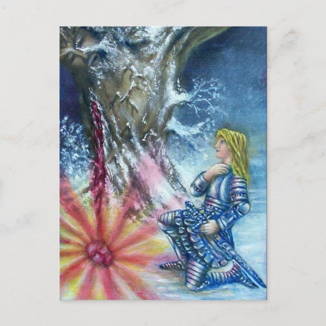 POSTAL PERCEPCIÓN Y VISIÓN DEL GRILLO SANTO (Anverso)