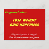 pérdida de peso ganancia felicidad