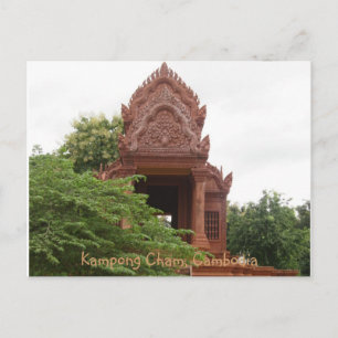 Postal Pérdida de templos de Camboya