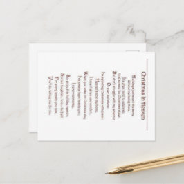 Postal Pérdida de un ser querido