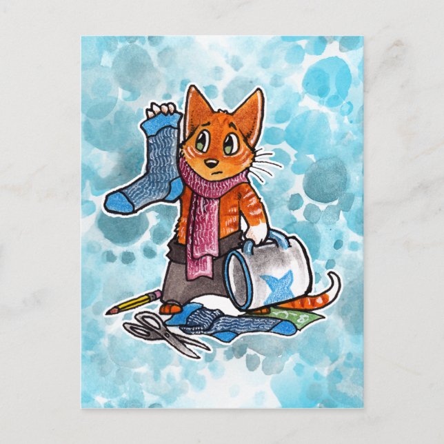 Postal Perdido en camiseta de Ekwara (Anverso)