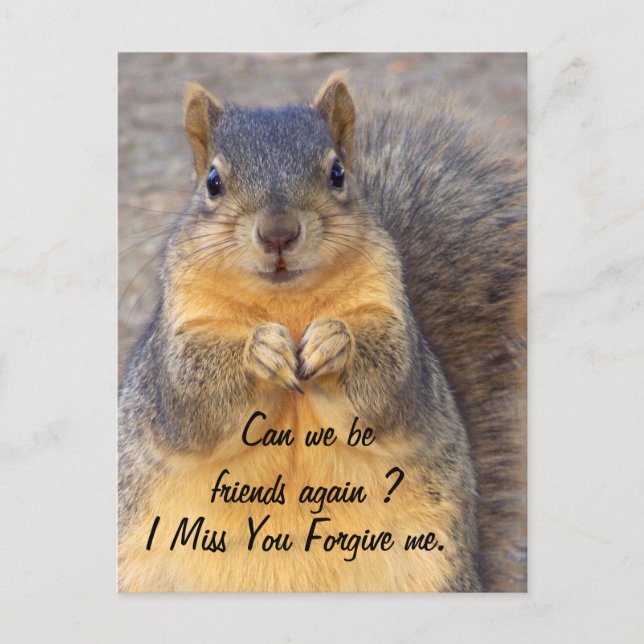 Postal Perdóname_ (Anverso)