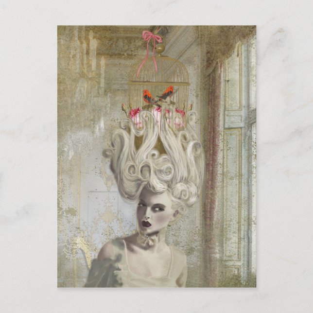 Postal Perdonen a Madame. (Anverso)