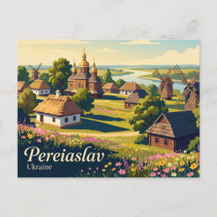 Postal Pereiaslav Ucrania