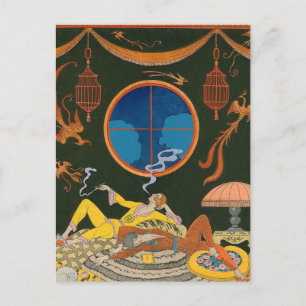 Postal Pereza por George Barbier