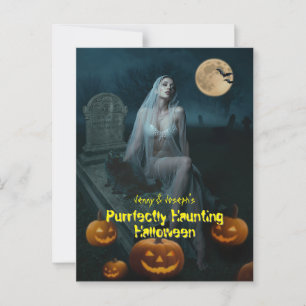 Postal Perfectamente Haunting Halloween
