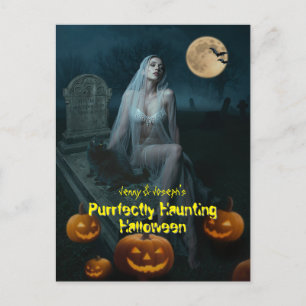 Postal Perfectamente Haunting Halloween