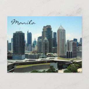 Postal perfil de manila