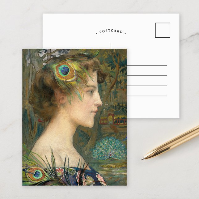 Postal Perfil de Peacock | Edgard Maxence (Subido por el creador)