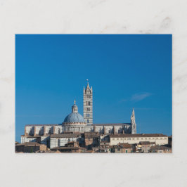 Postal Perfil del Cúpula de Siena, Italia