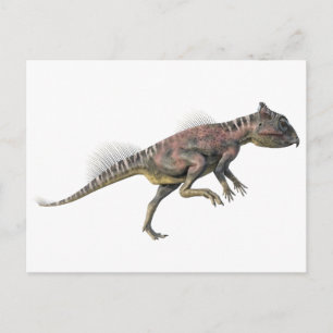 Postal Perfil lateral de Archaeoceratops Dinosaur