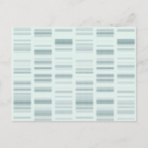 Postal Perfiles de ADN: Instrucciones genéticas que crean