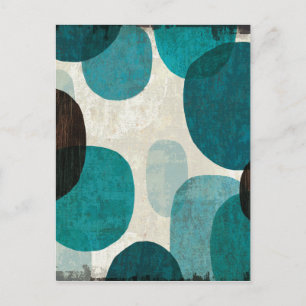 Postal Perforaciones azules