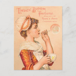 Postal Perfume De Bloom Linden 1893