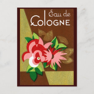 Postal Perfume de Eau de Cologne 1920