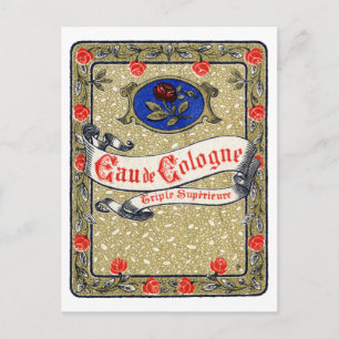 Postal Perfume Superior Eau de Colonia 1925