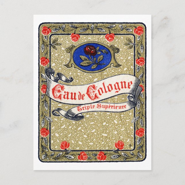 Postal Perfume Superior Eau de Colonia 1925 (Anverso)