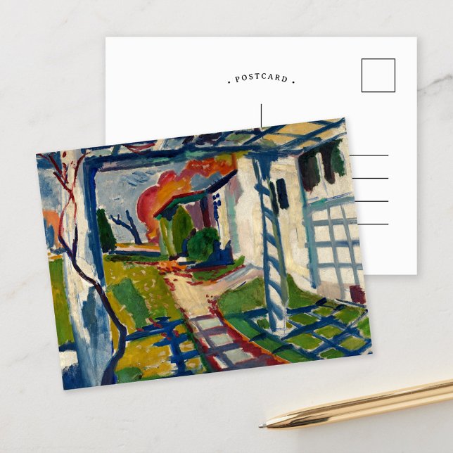 Postal Pérgola de Uvas | Henry Lyman Saÿen (Subido por el creador)