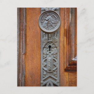 Postal Perilla de puertas y agujeros de cerradura de Vict