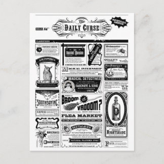 Postal periódico espeluznante