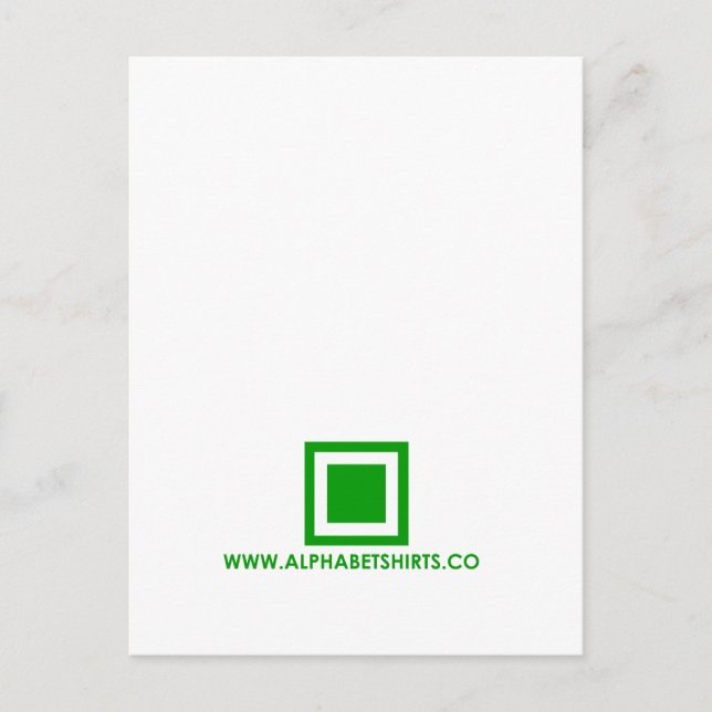 Postal Período Verde (Anverso)