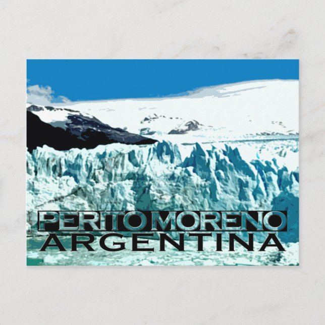 Postal Perito Moreno (Anverso)