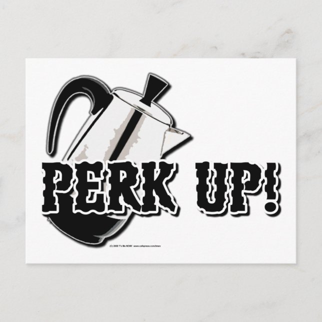 Postal ¡Perk Up! (Anverso)