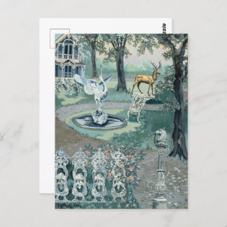 Postal Perkins Harnly Eternal Garden Floral Haven