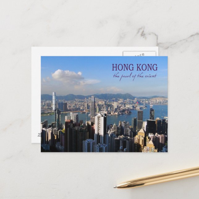 Postal Perla de la carta de viajes oriental (Anverso/Reverso In Situ)