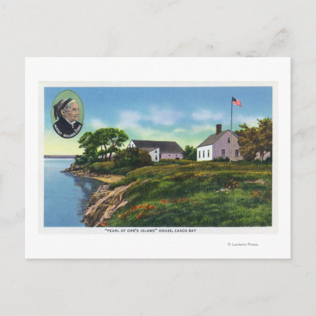 Postal Perla de la isla de Orr (Anverso)