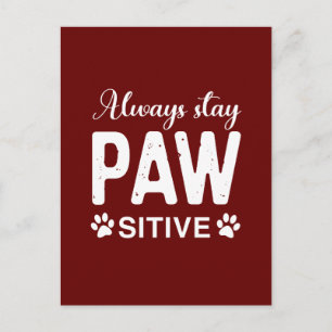 Postal Permanecer siempre alerta sobre PAW