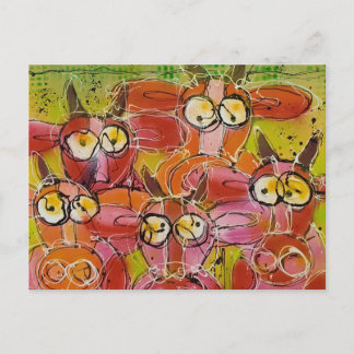 Postal "¡Permanezcan chicas!"