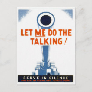 Postal Permítanme Hacer El Poster De La Segunda Guerra Mu