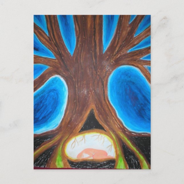 Postal permitir el dolor (Anverso)