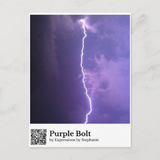 Postal Perno Morado