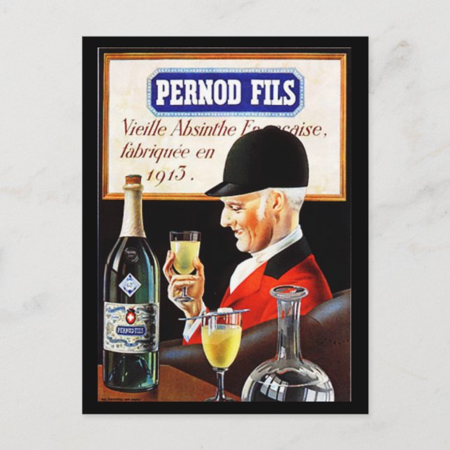 Postal Pernod Fils (Anverso)