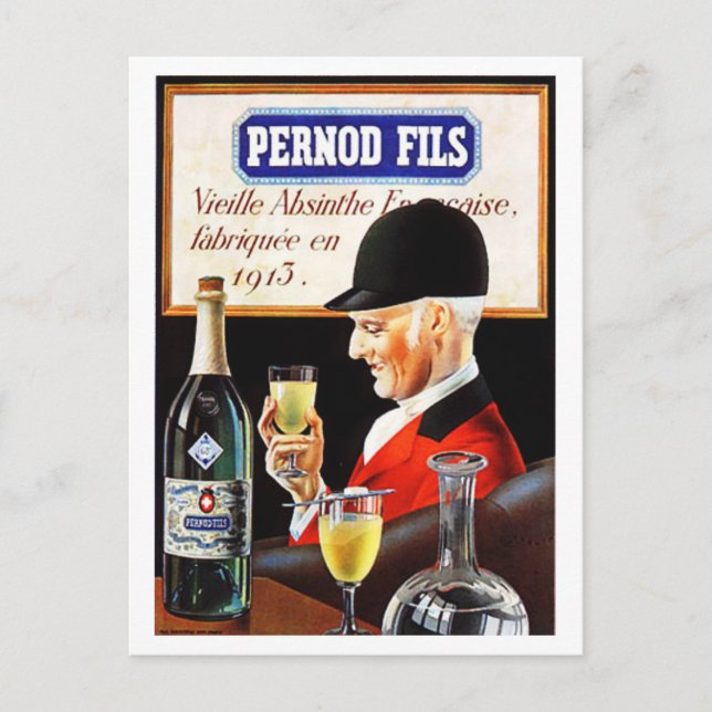 Postal Pernod Fils (Anverso)