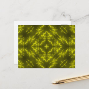 Postal Pernos de Trueno Eléctricos de Neón Brillante