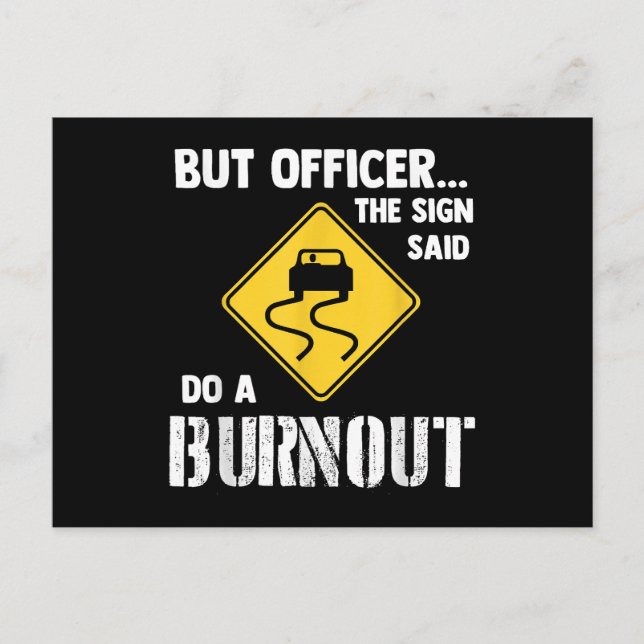 Postal Pero el oficial del Rótulo dijo: "Hagan un incendi (Anverso)