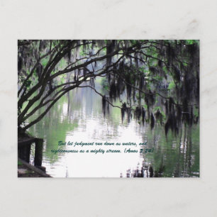 Postal Pero que el juicio se derrumbe como aguas, y justo