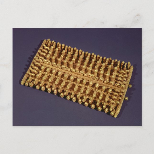 Postal Peroné rectangular, de la tumba de Barberini (Anverso)