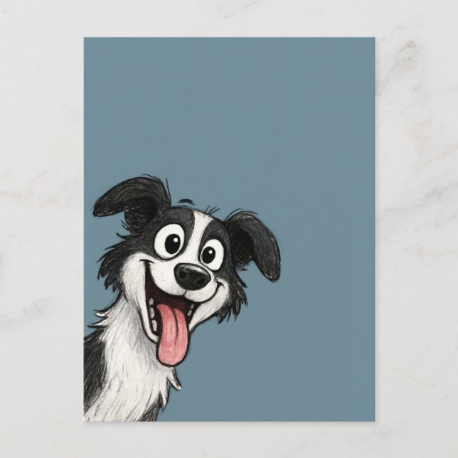 Postal Perrito Adorable  (Anverso)