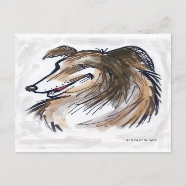 Postal Perro (Anverso)