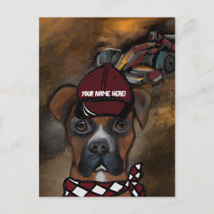 Postal Perro Boxer